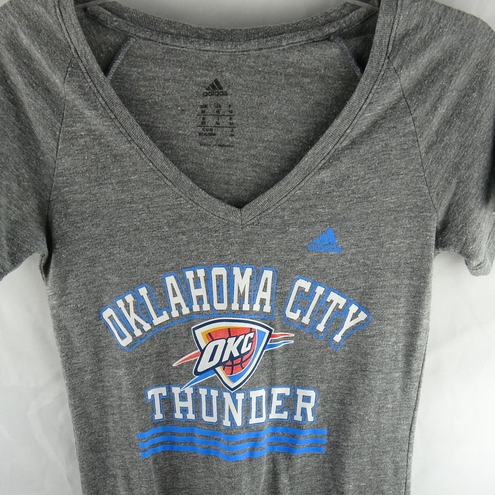 Oklahoma City OKC Thunder NBA Women's Medium Gray